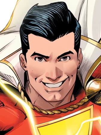 shazam cartoon drawing