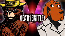 Smokey Bear vs McGruff the Crime Dog