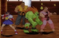 Street fighter friends.png (1.04 MB) Sakura, Sean, Blanka, and Dan Hibiki