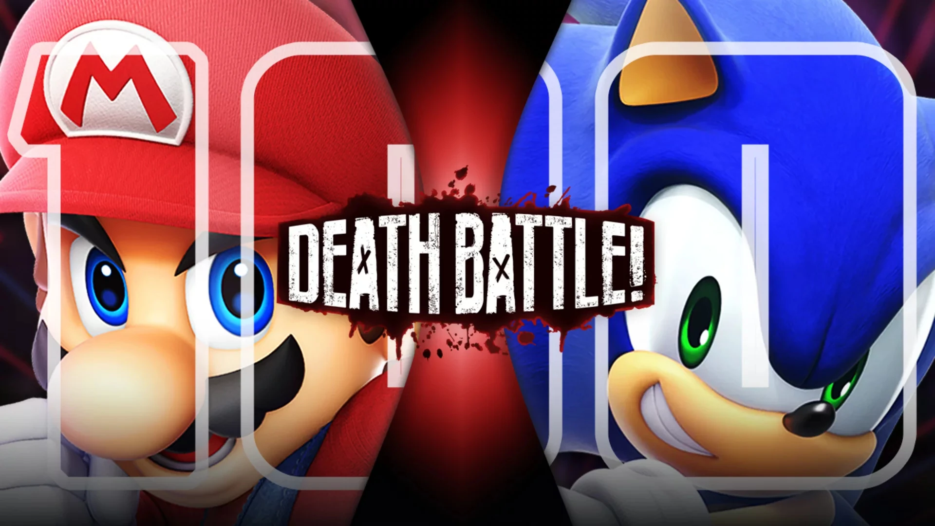 Mario Vs Sonic Vs Megaman Vs Kirby Vs Link