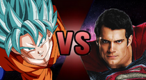 Goku Superman Rematch Fake Thumbnail