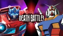 Optimus Prime VS Gundam (Yoshirocks92)