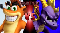 What-if Death Battle Crash Bandicoot vs. Spyro the Dragon
