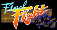 Final Fight logo in dedication to Mike Haggar.