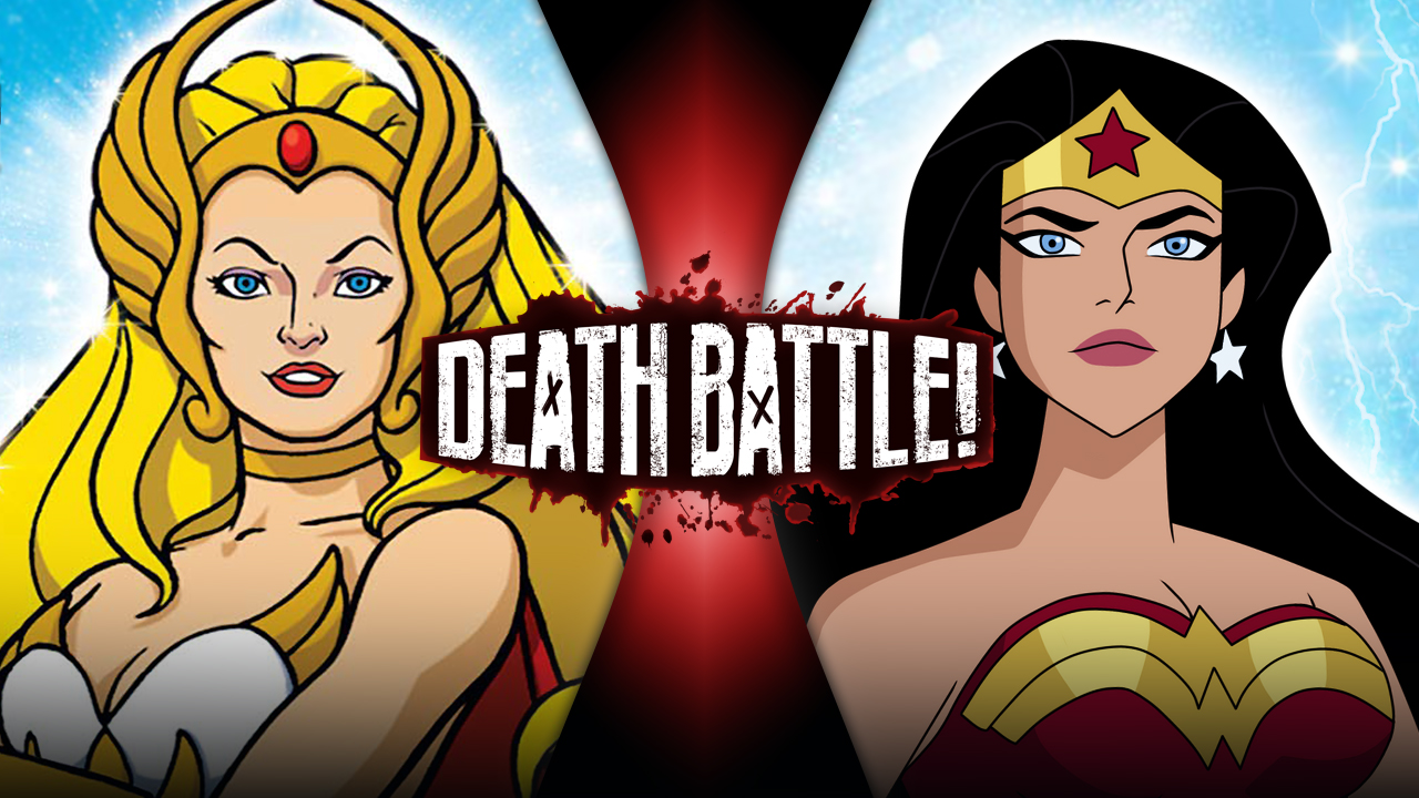She-Ra VS Wonder Woman.