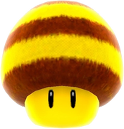 Mario Bee Mushroom.png (287 KB) Bee Mushroom