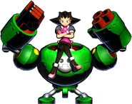 3D model used in DBX (From Ultimate Marvel vs. Capcom 3)