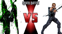 Fighting aver of green vs hawk