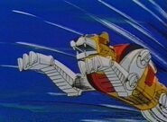 Yellow Lion, Voltron's left leg