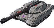 Tank Mode 3D model used in Death Battle (From Transformers: Devastation, with edits by Akuago220)