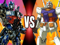 Optimus Prime VS Gundam 1