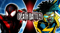 Miles VS Static DEATH BATTLE! JustAnimeBoy