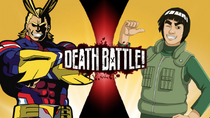 All-might-vs-might-guy