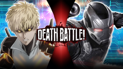 Genos Vs. War Machine (death battle fan art) by JonathanKennedy276 -- Fur  Affinity [dot] net