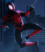 3D model used in Death Battle (By MORØ, based on Fortnite's Spider-Man 2099 and Miles Morales)