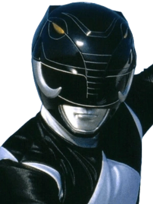 Original Black Power Ranger Missing Finger