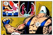 Bane dosing venom in himself