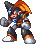 Bass sprite used in Death Battle (From Mega Man & Bass)