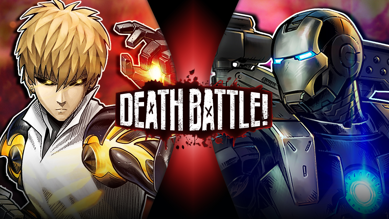 Genos vs War Machine Death Battle #123 by BlackFistsRedBlades on DeviantArt