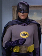 Batman as he appears in the 1960 TV series