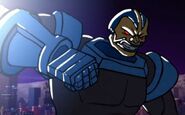 Hand-drawn giant design used in Death Battle