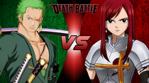 Roronoa Zoro vs. Erza Scarlet - One Piece vs. Fairy Tail - Death Battle