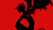 Hand-drawn Liebe Grimoire form design used in Death Battle
