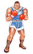 Balrog in Street Fighter II