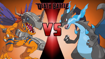 MetalGreymon VS Mega Charizard X