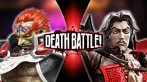 Ganondorf vs Dracula DEATH BATTLE! JustAnimeBoy