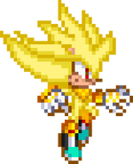 Super Silver sprite used in Death Battle (By Firen-Production, Silver53, and Kajin The Hedgehog)