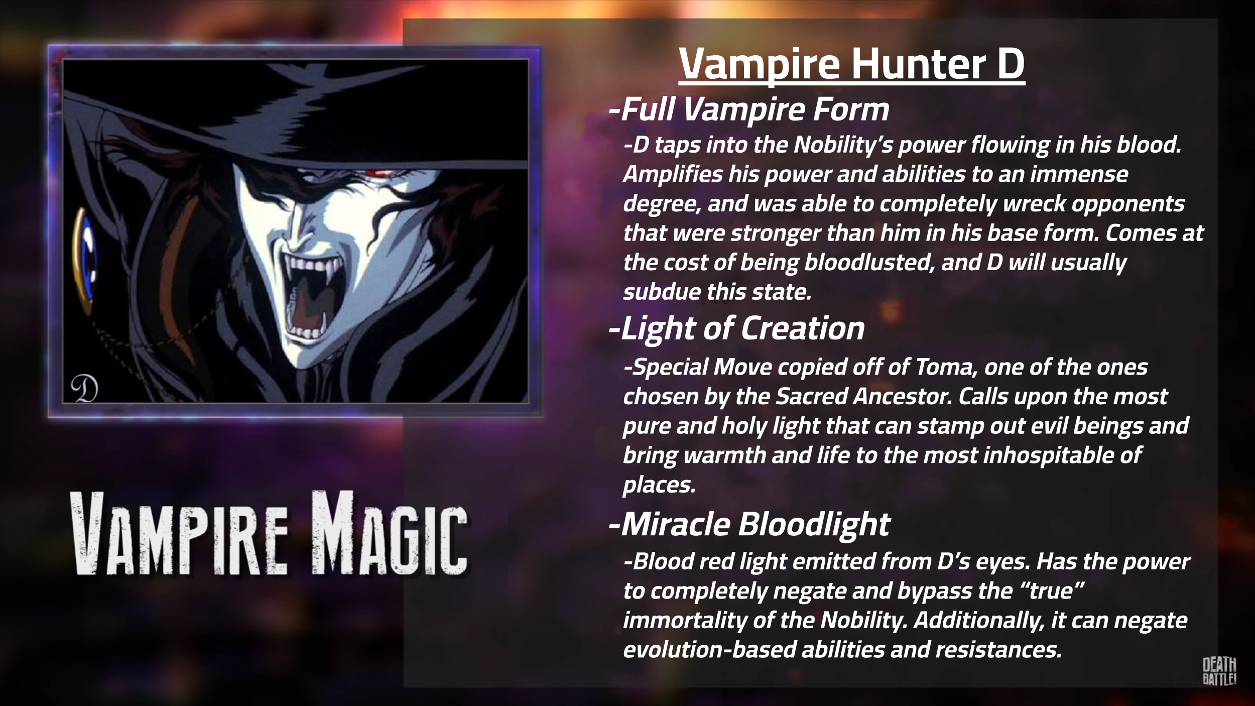 The Manga Test Drive: Review: VAMPIRE HUNTER D