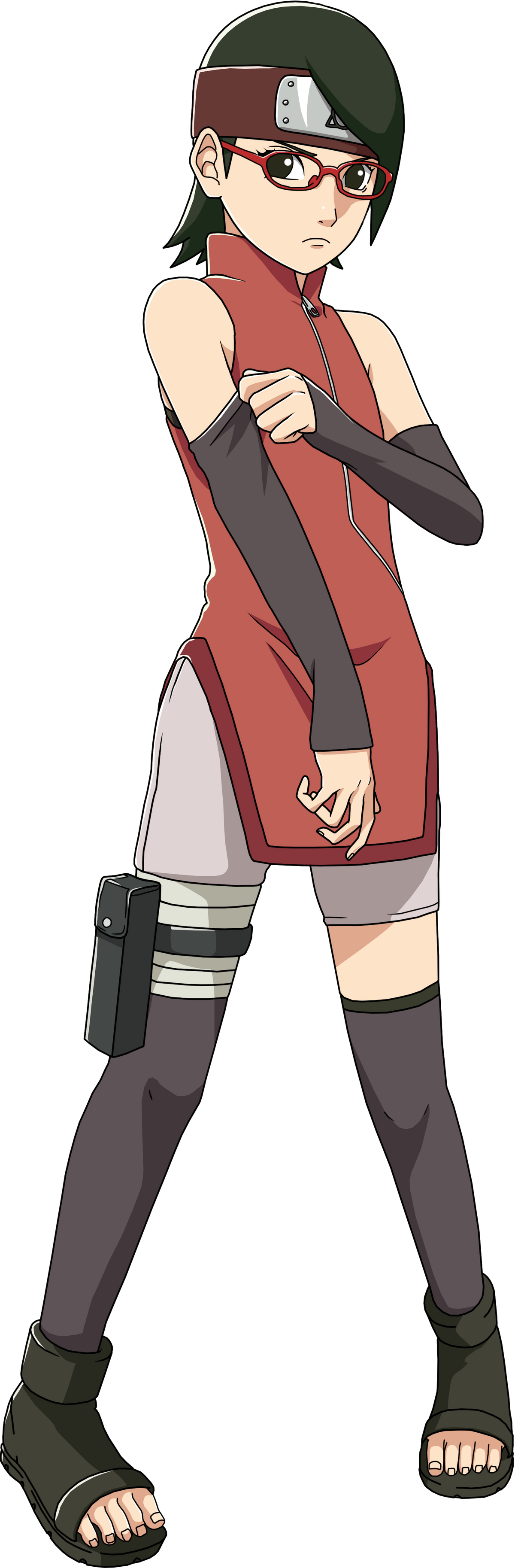 opinions on uchiha sarada. is she a good charater or not in ur