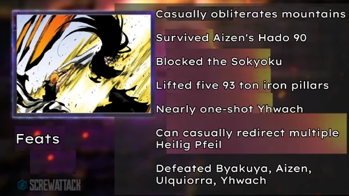 Ichigo Kurosaki Feats