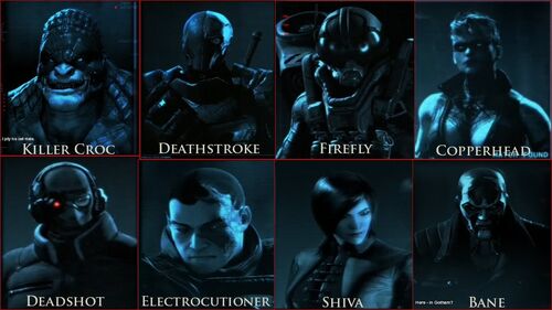 Arkham Origins' Assassins Battle Royale Remaining 1