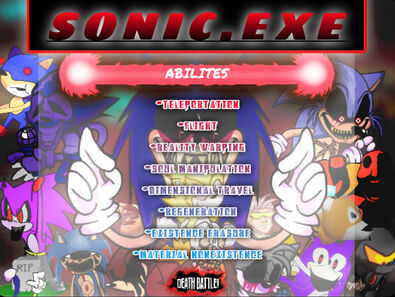 Sonic.EXE Analysis (CoXBR) - Abilities