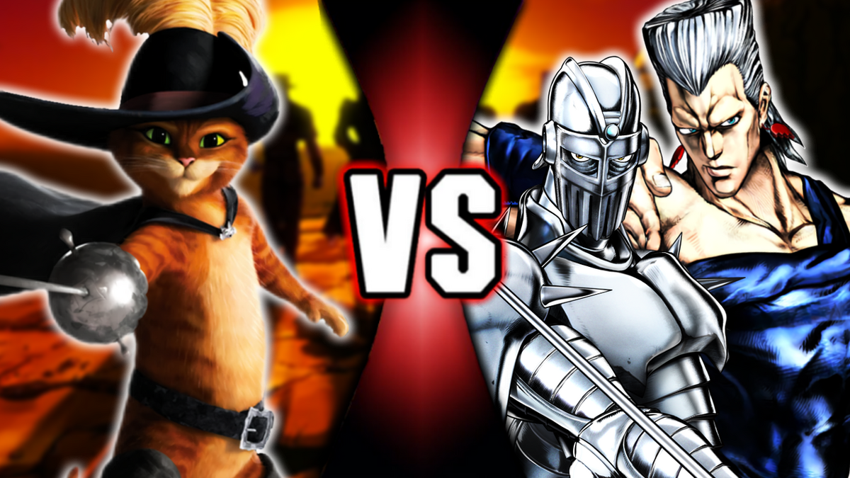 Puss in Boots vs JeanPierre Polnareff Death Battle Fanon Wiki Fandom