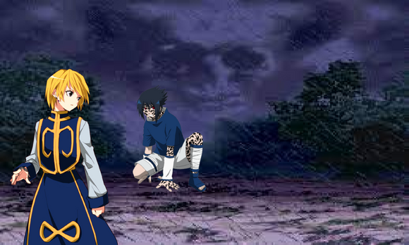 Batalha de personagens》Sasuke vs Kurapika