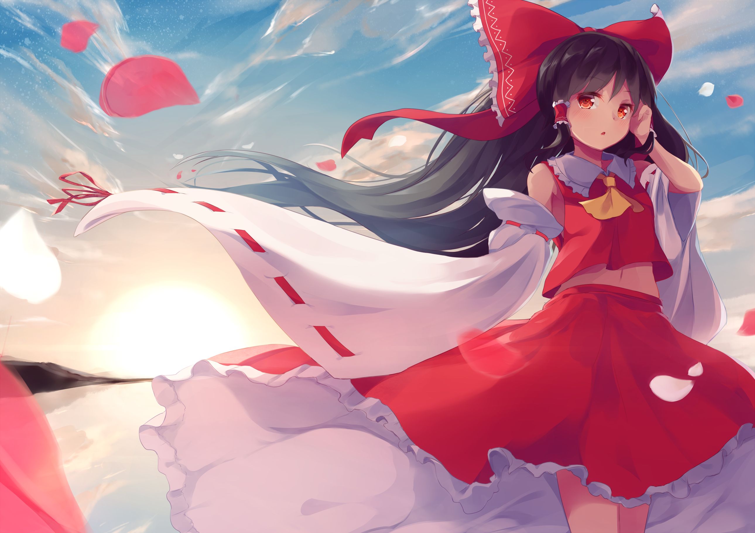 Video wallpaper Reimu Reset Edition (Anime)