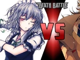 Sakuya Izayoi VS Dio Brando
