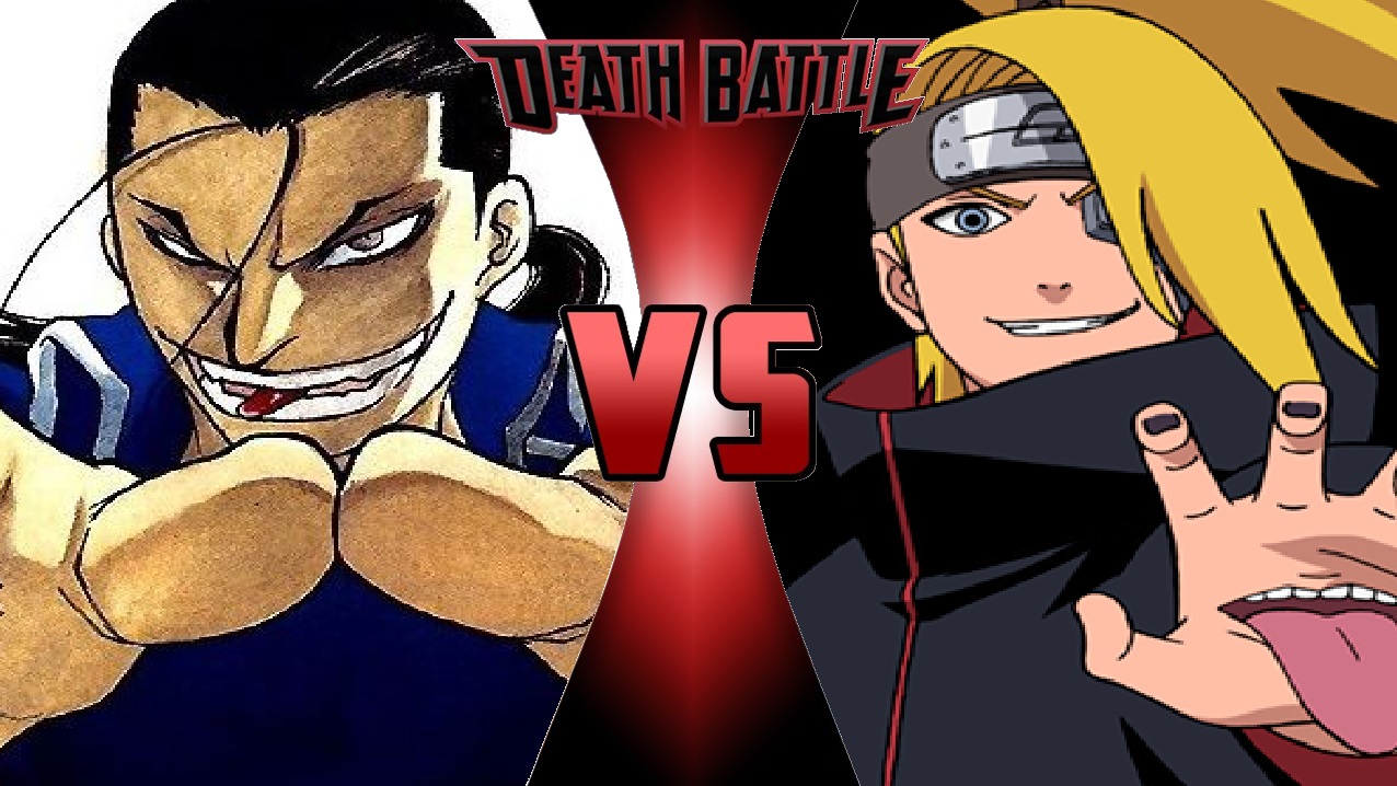 Deidara Vs Solf J Kimblee Death Battle Fanon Wiki Fandom I'm not condoning kimblee's actions i'm simply explaining his motives).
