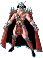 Shao Kahn Concept Art for the Mortal Kombat Trilogy Version