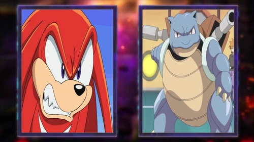 Knuckles vs Blastoise intermission