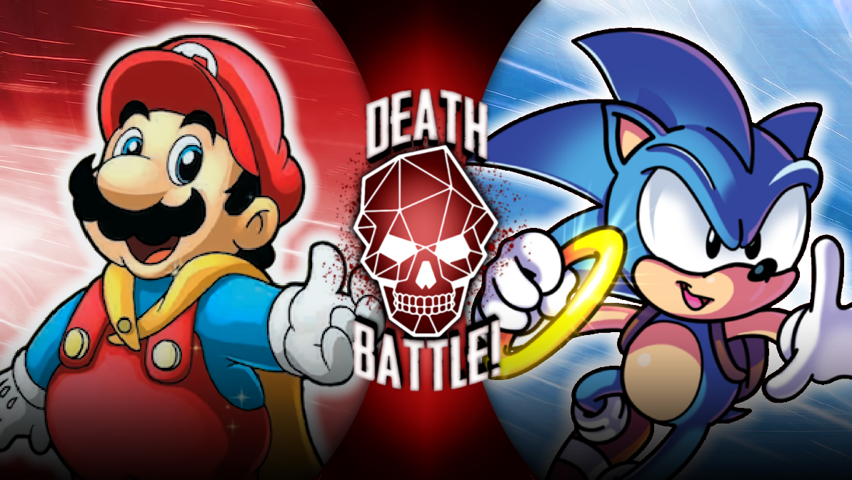 super cape mario vs super sonic