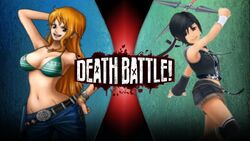 Scenario: Nami appears in a DEATH BATTLE! - what are some things