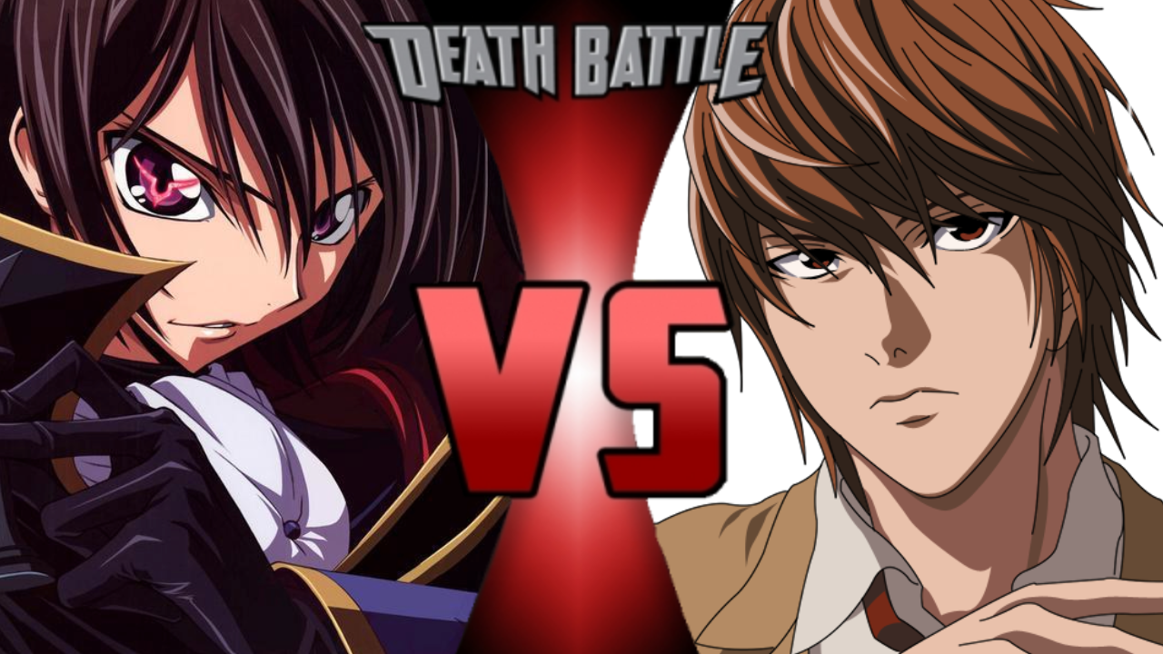 Light vs. Lelouch  Death note, Anime crossover, Code geass