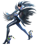 Bayonetta's character design in Bayonetta 2.