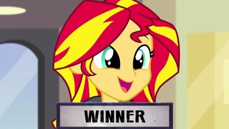 Sunset Shimmer Winner