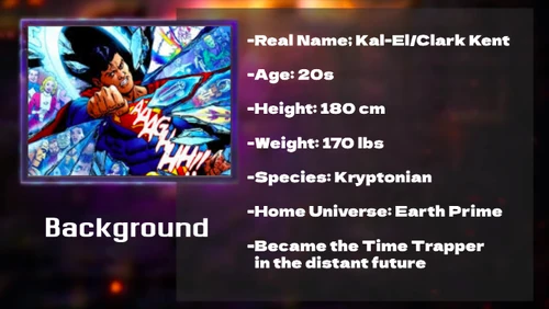 Superboy Prime background