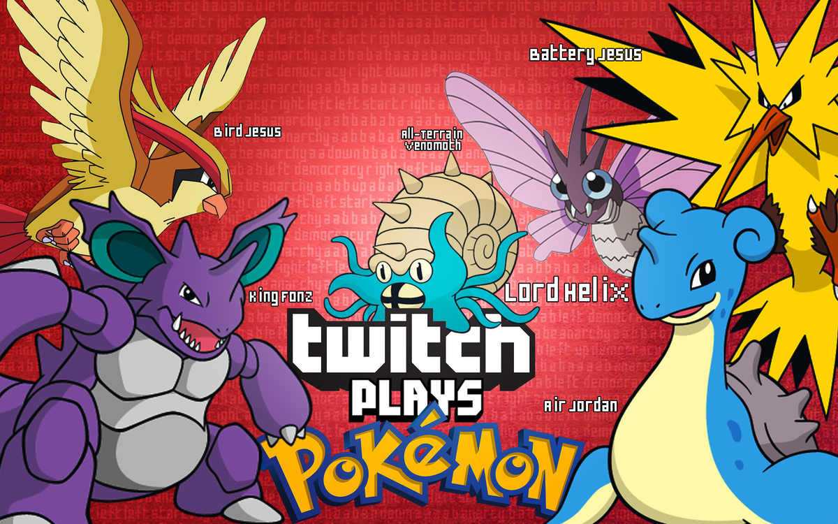 Twitch plays Pokémon: the largest massively multiplayer Pokémon